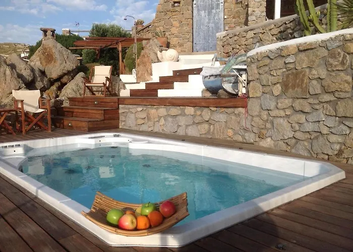 Princess 5 4bed With Small Tub Panormos Villa *