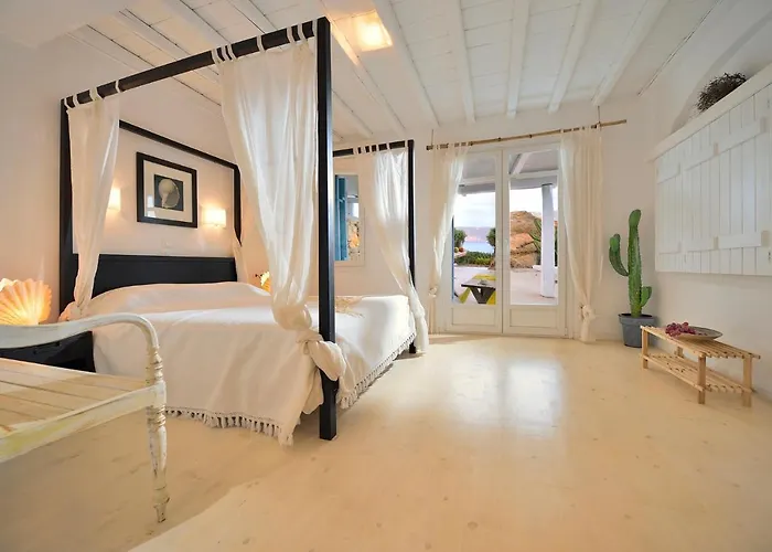 Вилла Princess 5 4bed With Small Tub Panormos Панормос-Миконос